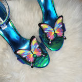 butterfly shoe clips