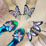 Butterfly shoe accessories