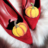 Pumpkin halloween shoe