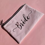 Bride cosmetic bag