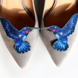 hummingbird shoe clips, shoe accessories