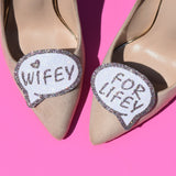 shoe clips for bride, wedding accessories