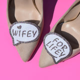 bridesmaids shoe clip, wedding shoe