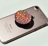 Disco Crystal rose gold swappable popsockets