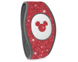 blush glitter sticker for MAgic Band 2 Disney bracelet