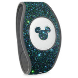Night Sky holographic glitter wraps for Magic Band, skins cover holo glitter straps, Magic band decals wrap, wraps for magic band 2, disneyland