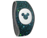 Night sky magic band 2, Night Sky holographic glitter wraps for Magic Band, skins cover holo glitter straps, Magic band decals wrap, wraps for magic band