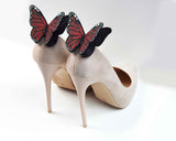 Shoe clips, butterfly shoe 