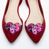 Shoe clips, shoe accessories, shoe fashion, high heelsfashion designer blogger stylist heart flower