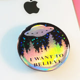 I want to believe sticker for popsocket