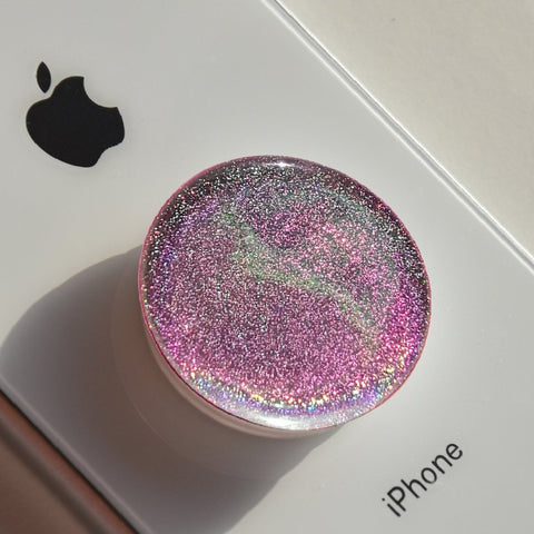 Opal Magic dust glitter sticker for popsocket